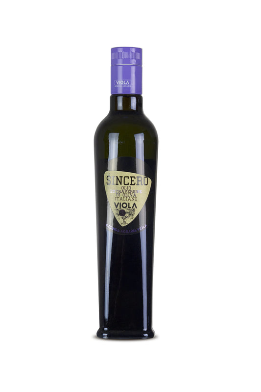 Il Sincero, Olio Extra Vergine di Oliva da varietà moraiolo - Frantoio Viola, Foligno"