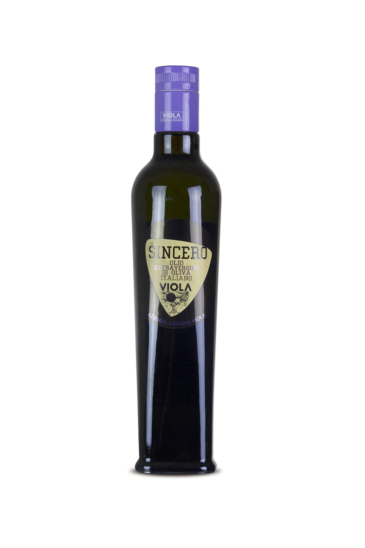 Il Sincero, Olio Extra Vergine di Oliva da varietà moraiolo - Frantoio Viola, Foligno"