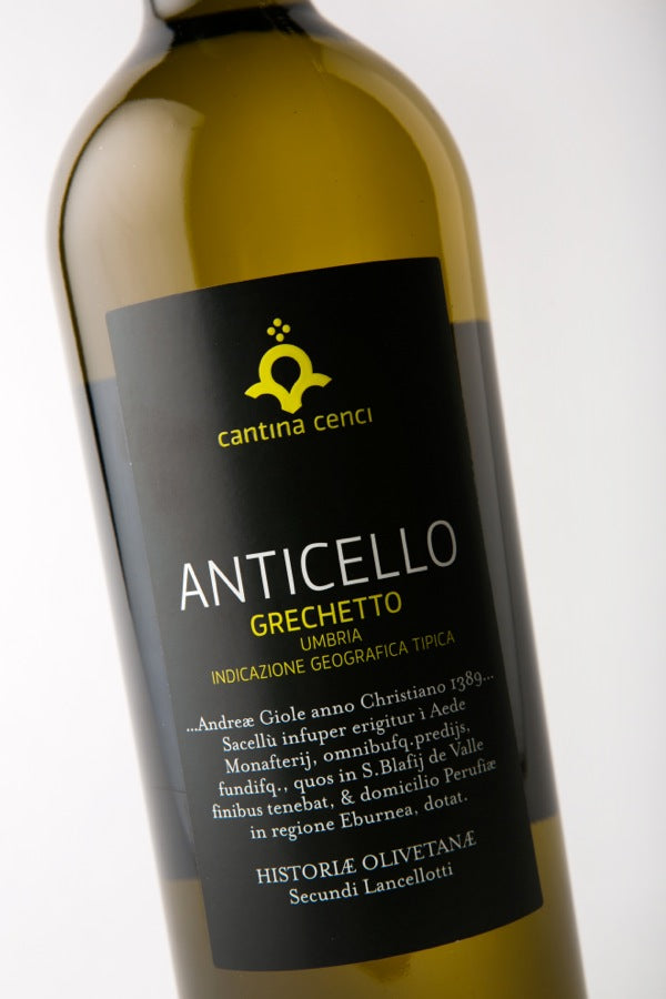 Anticello, Cantina Cenci - Grechetto Umbria IGT (Bio)