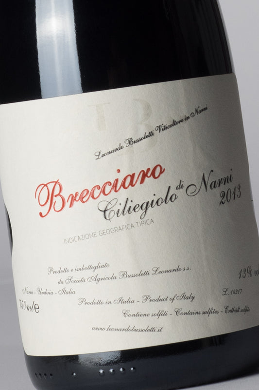 Brecciaro, Bussoletti Leonardo - Ciliegiolo di Narni IGT (Bio)