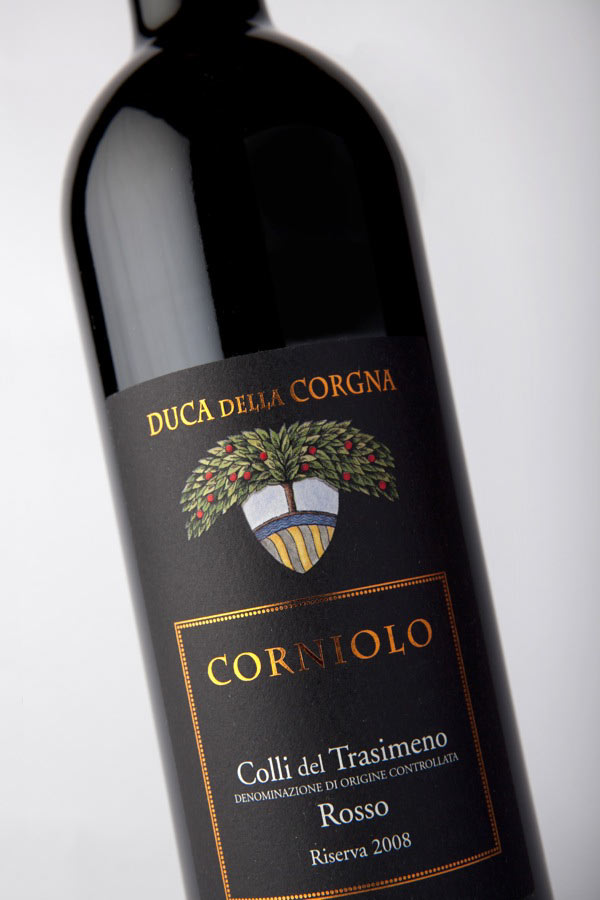 Corniolo, Duca della Corgna - Rosso Colli del Trasimeno DOC Riserva