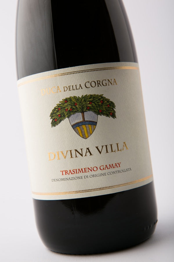 Divina Villa Etichetta Bianca, Duca della Corgna - Trasimeno Gamay DOC
