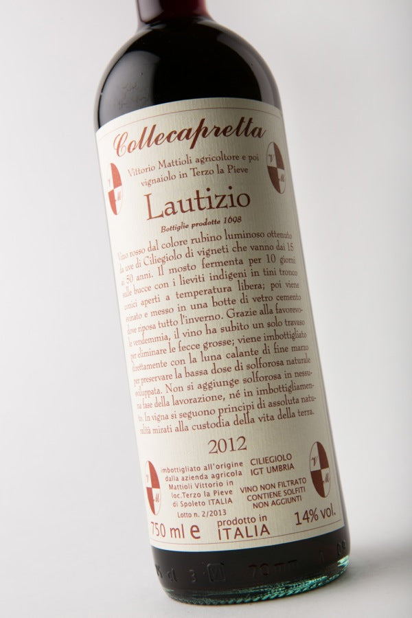 Lautizio, Collecapretta – Umbria Ciliegiolo IGT