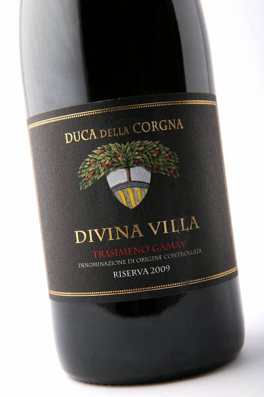 Divina Villa Etichetta Nera, Duca della Corgna - Trasimeno Gamay DOC Riserva