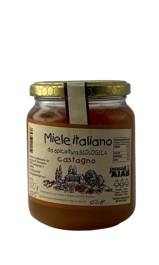 Miele di Castagno  Apicoltura Rohrwacher 500 grammi