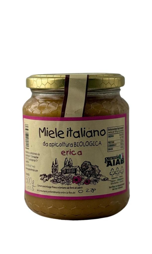 Miele di Erica Apicoltura Rohrwacher 500 grammi