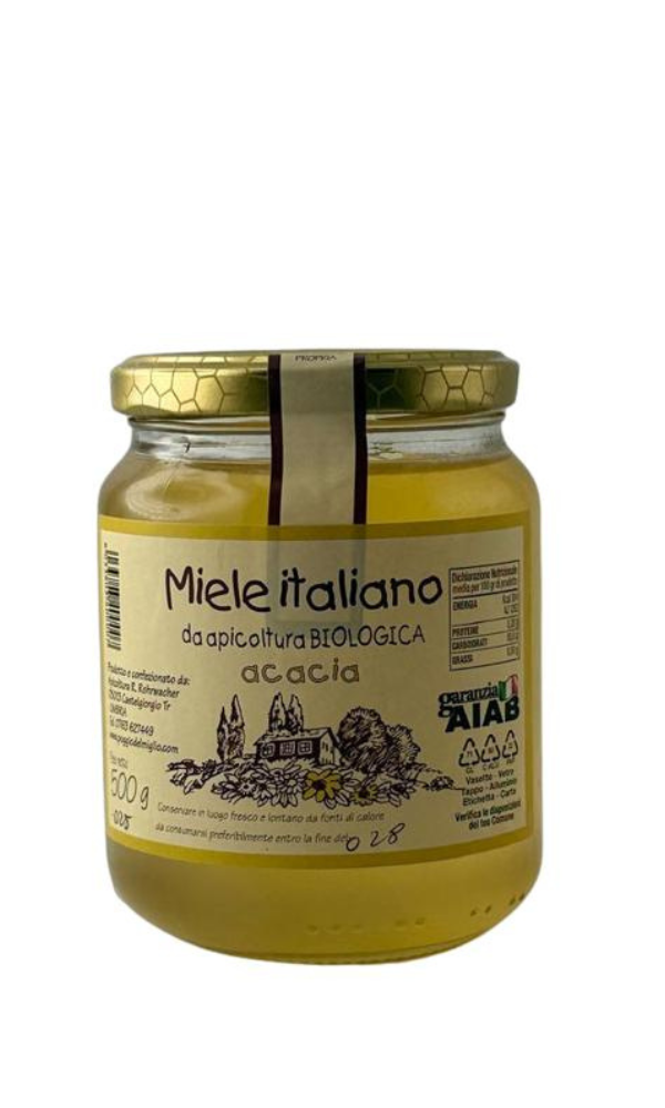 Miele di Acacia  Apicoltura Rohrwacher 500 grammi