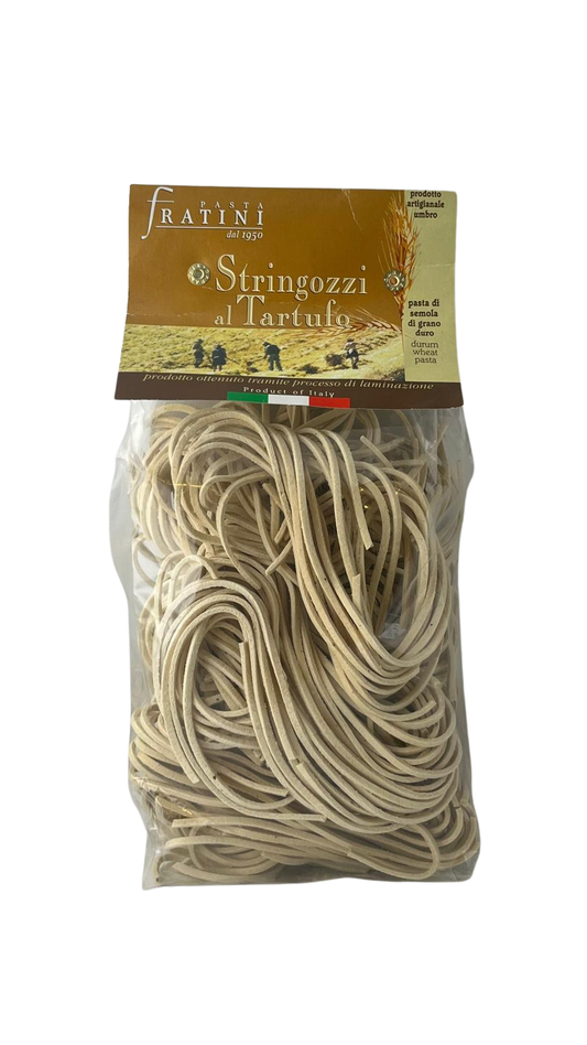 Stringozzi al tartufo, pasta di semola di grano duro al tartufo