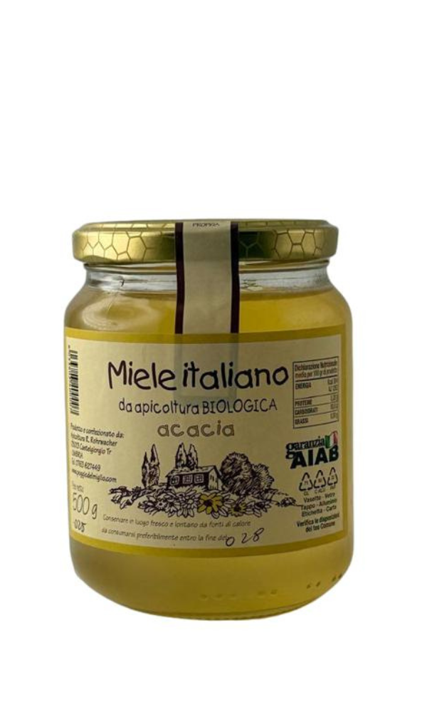 Miele di Acacia  Apicoltura Rohrwacher 500 grammi