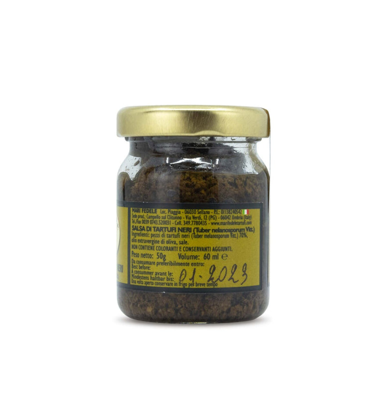 Fedele Mari - Fine Black Truffle Sauce 
