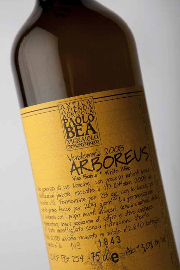 Arboreus, Paolo Bea - Bianco Umbria IGT 2018 Trebbiano Spoletino