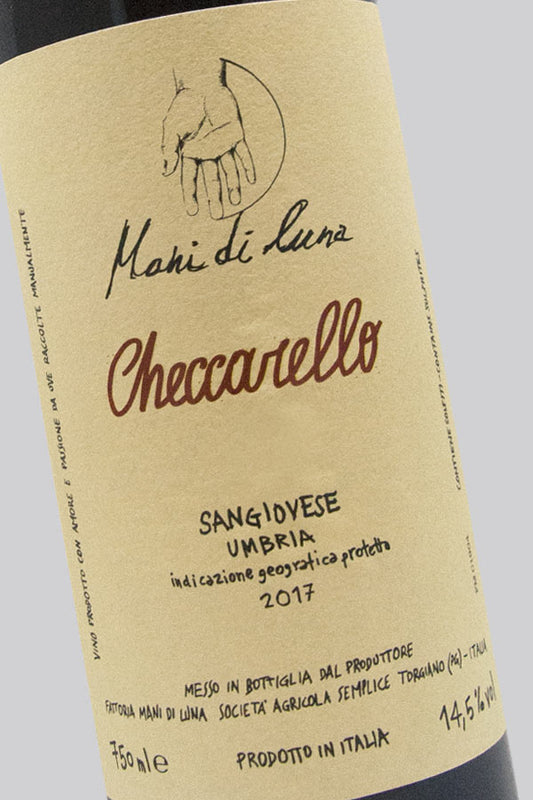 Checcarello, Mani di Luna Farm - Sangiovese Umbria IGT (Organic)