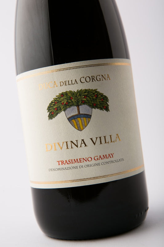 Divina Villa Etichetta Bianca, Duca della Corgna - Trasimeno Gamay DOC