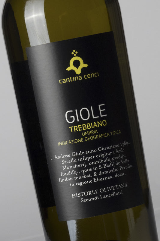 Giole, Cantina Cenci - Umbria Trebbiano IGT (Bio)