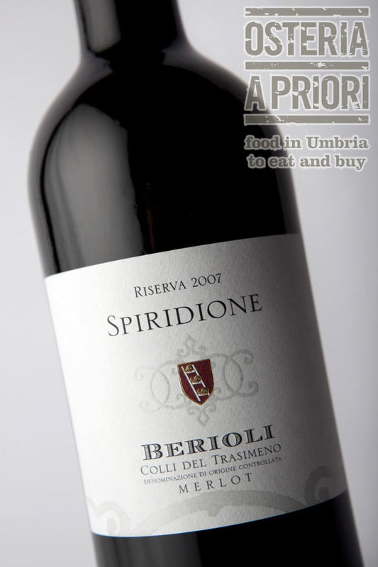 Spiridione, Berioli Winery – Merlot Colli del Trasimeno DOC Riserva (Organic)