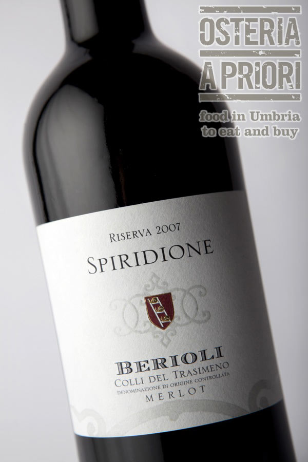 Spiridione, Berioli Winery – Merlot Colli del Trasimeno DOC Riserva (Organic)